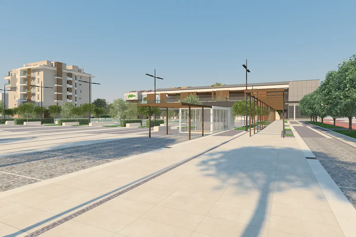 Riqualificazione urbana dell'area Ex Sadam a Giulianova — dettaglio 2