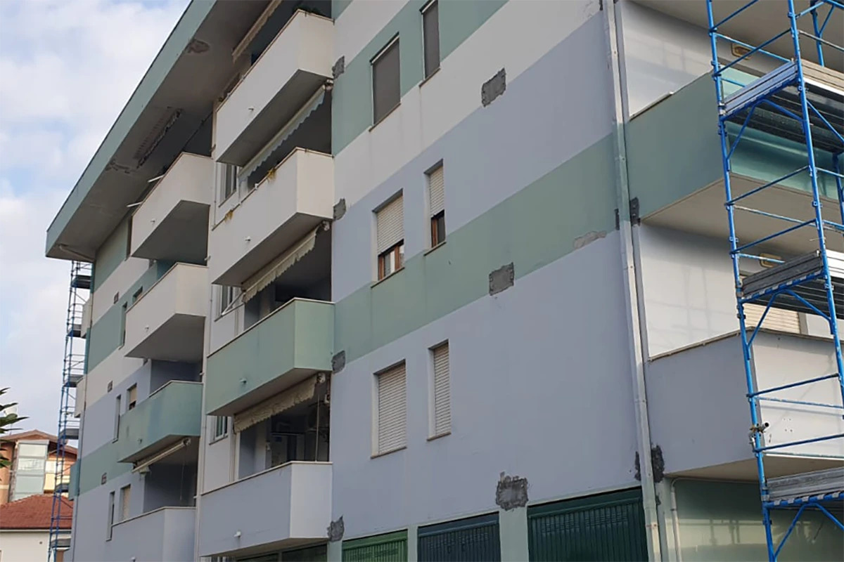 Condominio Francesca: Sicurezza sismica ed efficienza energetica — dettaglio 1