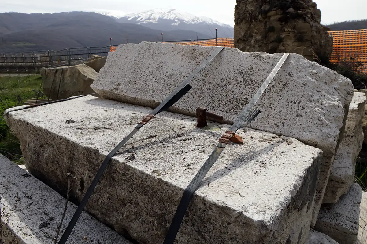 Messa in sicurezza  - Accumoli (RI) — dettaglio 2