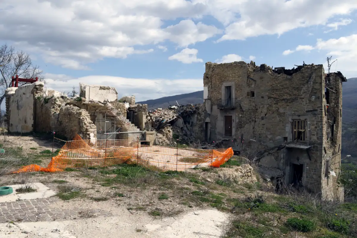 Messa in sicurezza  - Accumoli (RI) — dettaglio 5