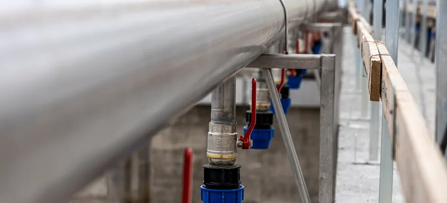 particolari dell'impianto di depurazione di Martinsicuro