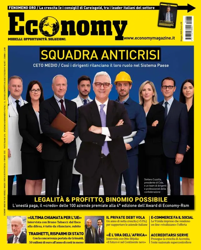 Beccaceci Costruzioni in edicola su Economy Magazine di maggio